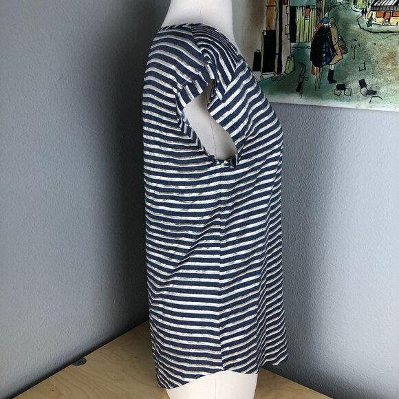 Express Metallic Gold Striped Top - NWT's - Picture 7 of 9